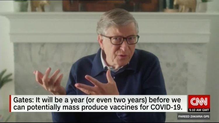 بیل گیتس: فراوری واکسن کرونا 2 سال زمان می برد