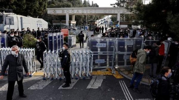 پلیس استانبول 159 دانشجوی معترض را بازداشت کرد